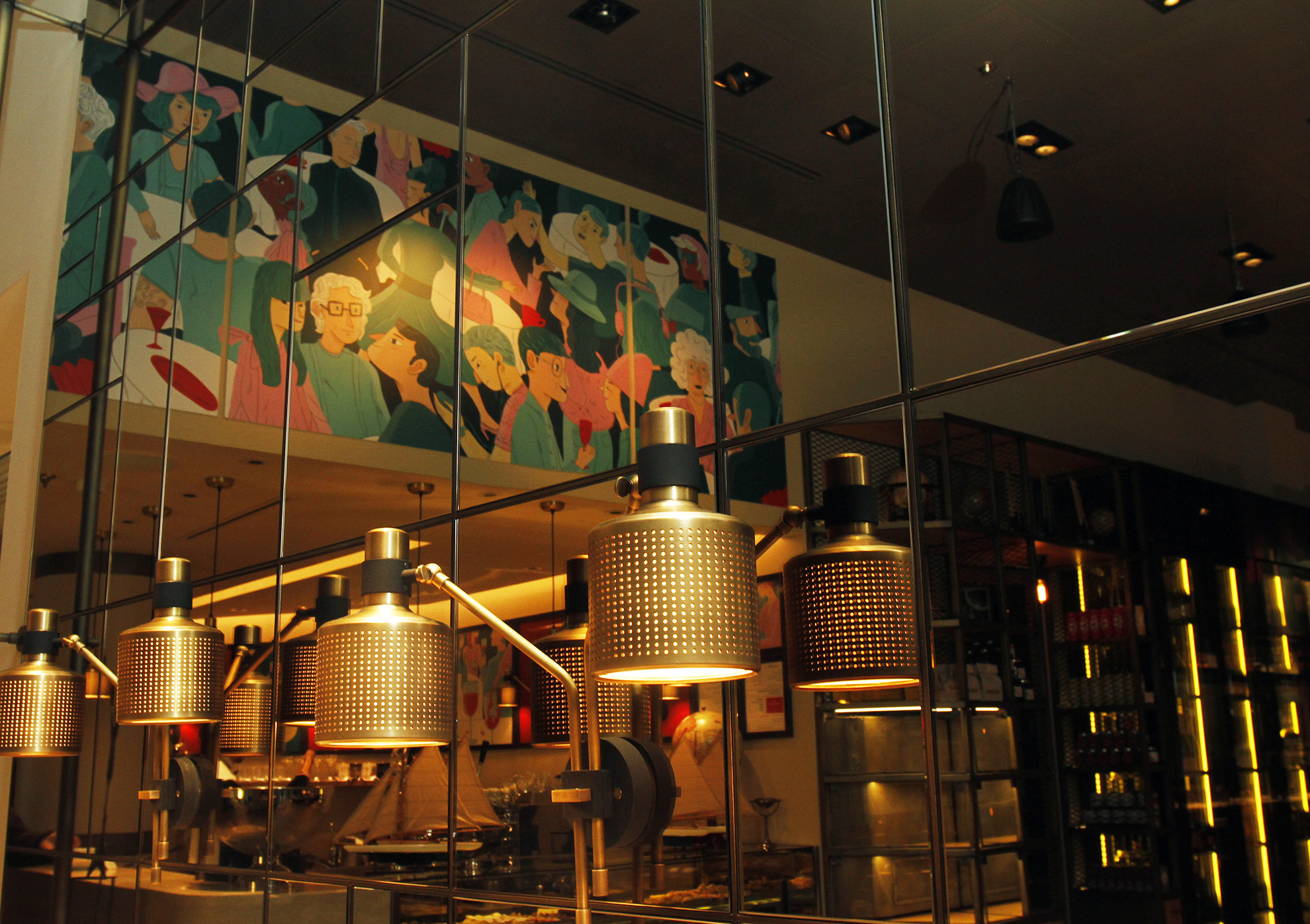 Illuminazione da ristorante: ristorante langosteria cannata ...